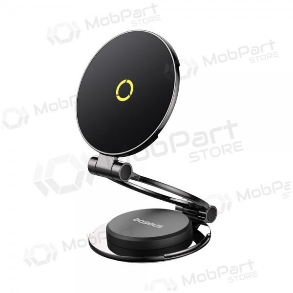 Autotelefoonhouder Baseus MagPro II BS-CW06 op het dashboard plakbaar aan het paneel.
