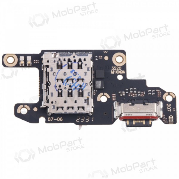Xiaomi Redmi Note 13 Pro 5G, Poco X6 5G oplaadconnector en microfoon (service pack) (origineel)
