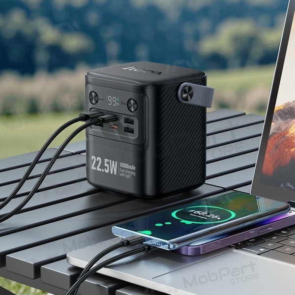 Powerbank Hoco J152 22.5W+PD20W 80000mAh zwart