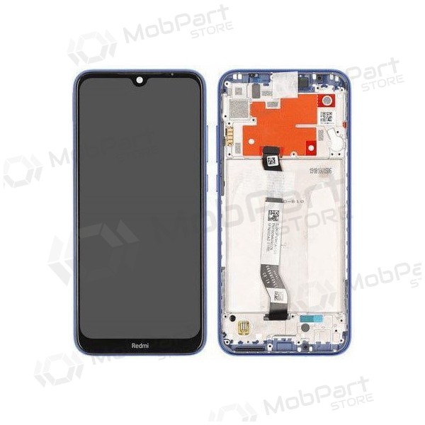 Xiaomi Redmi Note 8T scherm (blauw) (met een frame) (origineel)