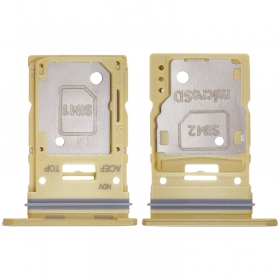 Samsung Galaxy A35 SIM-kaarthouder (geel) (origineel)