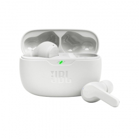 Draadloze oortelefoons JBL Wave Beam TWS Bluetooth 5.2 wit
