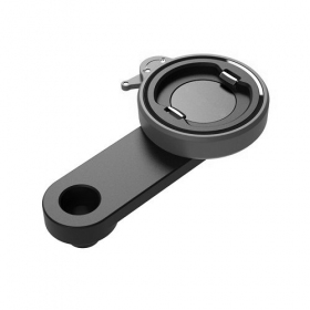 Telefono laikiklis dviračiui, motociklui, tvirtinamas ant rėmo (varžtas M6), zwart