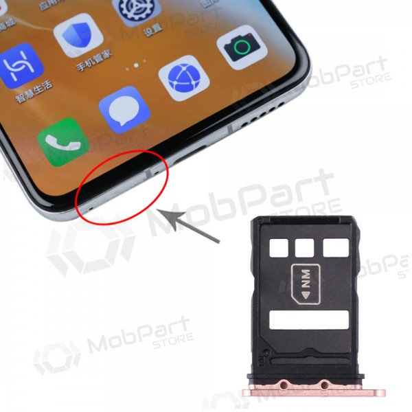 Huawei P40 SIM-kaarthouder gouden (Blush Gold)