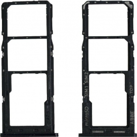 Samsung A225 Galaxy A22 4G 2021 SIM-kaarthouder (zwart) (service pack) (origineel)