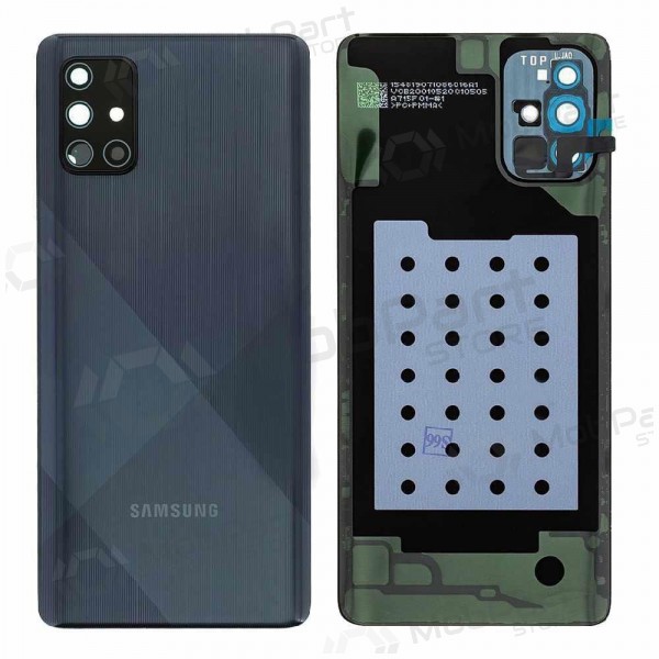 Samsung A715 Galaxy A71 2020 achterkant zwart (Prism Crush Black) (gebruikt grade B, origineel)