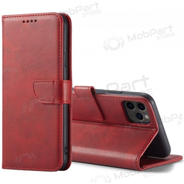 Xiaomi Redmi A5, Poco C71 (173,45x79,35x8,45) hoesje - Wallet Case (rood)
