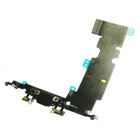 Apple iPhone 8 Plus oplaadconnector en microfoon (zwart)