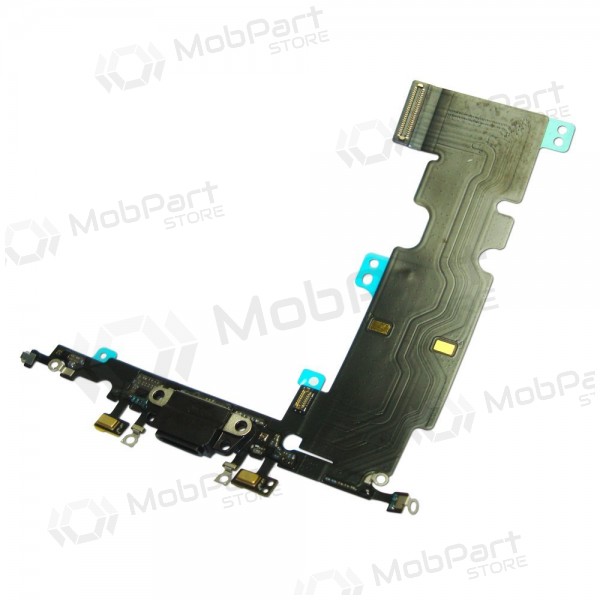 Apple iPhone 8 Plus oplaadconnector en microfoon (zwart)