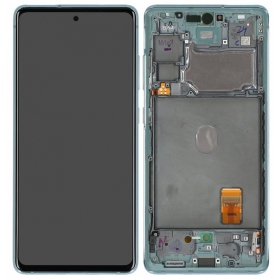 Samsung Galaxy S20 FE scherm (Cloud Mint) (met een frame) (origineel)