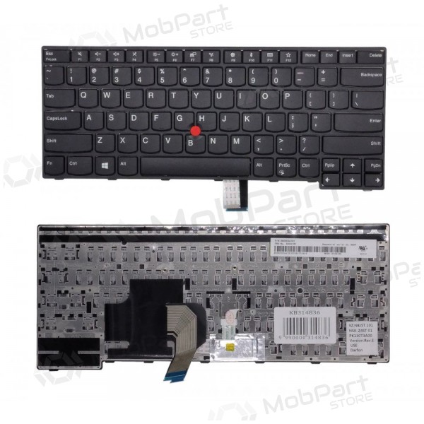 LENOVO Thinkpad E470 US toetsenbord