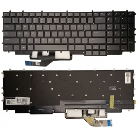 Toetsenbord DELL G7 17 7700, su spalvotu pašvietimu, US