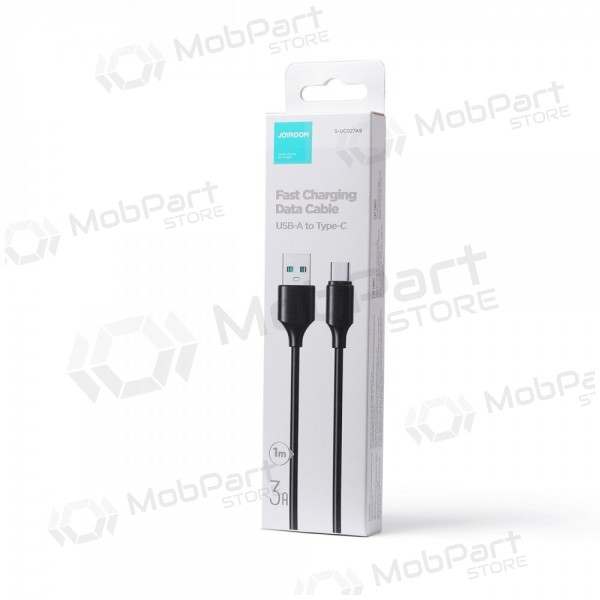 USB kabel Joyroom S-UC027A9 USB to Type-C 3A 1.0m zwart