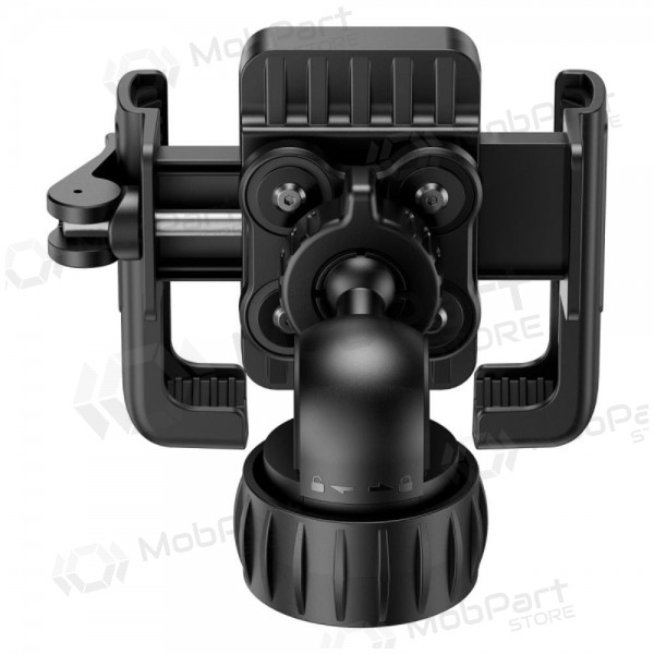 Telefono laikiklis dviračiui Baseus GoTrip Series Bike Phone Mount Cluster zwart C40572301111-00