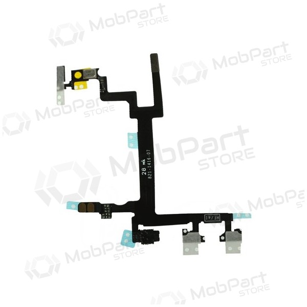 Apple iPhone 5 on / off stroomaansluiting (origineel)