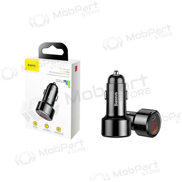 Lader automobilinis Baseus Series x 2 USB Quick Charge 45W CCMLC20C-01 (zwart)