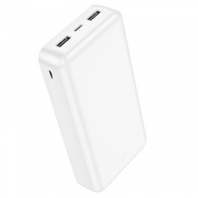 Externe batterij Power Bank Hoco J100A 2xUSB-A 20000mAh Wit