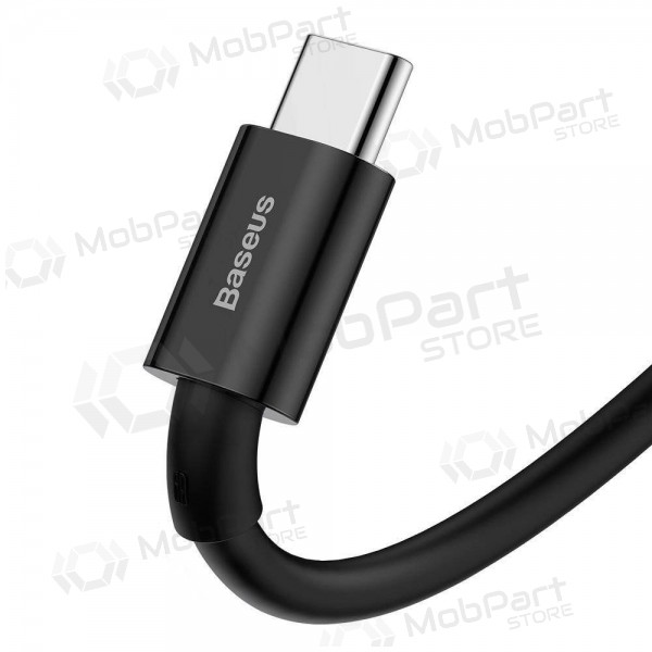 USB kabel Baseus Superior iš USB į Type-C 66W 2.0m zwart CATYS-A01