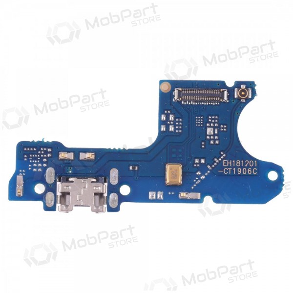 Huawei Enjoy 9 oplaadconnector en microfoon