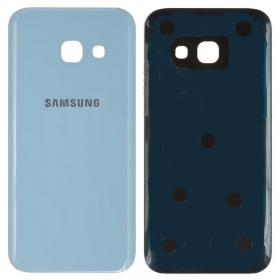 Samsung A320 Galaxy A3 2017 achterkant lichtblauw (blue mist) (gebruikt grade C, origineel)