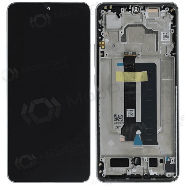 Xiaomi Poco X6 Pro 5G scherm (grijs) (met een frame) (origineel)