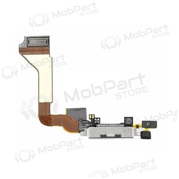 Apple iPhone 4 oplaadconnector (zwart) (gebruikt, origineel)