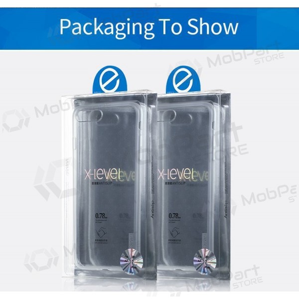 Hoesje X-Level Antislip/O2 Samsung A175 A17 4G/A176 A17 5G clear