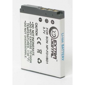 Sony NP-BD1 / NP-FD1 foto batterij / accu
