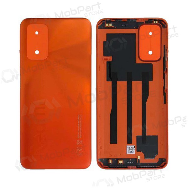Xiaomi Redmi 9T achterkant (oranžinis)