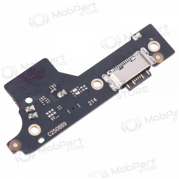 Xiaomi Redmi 12 4G, 12 5G oplaadconnector en microfoon (service pack) (origineel)