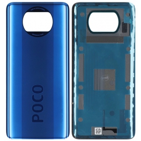 Xiaomi Poco X3 Pro / X3 / X3 NFC achterkant (blauw) (origineel) (service pack)