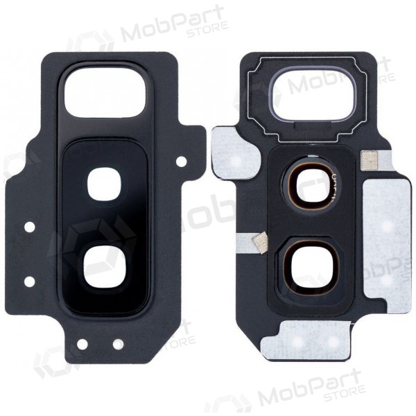 Samsung G965 Galaxy S9 Plus camera glas (zwart)