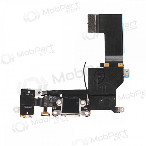 Apple iPhone 5S oplaadconnector en microfoon (Wit)