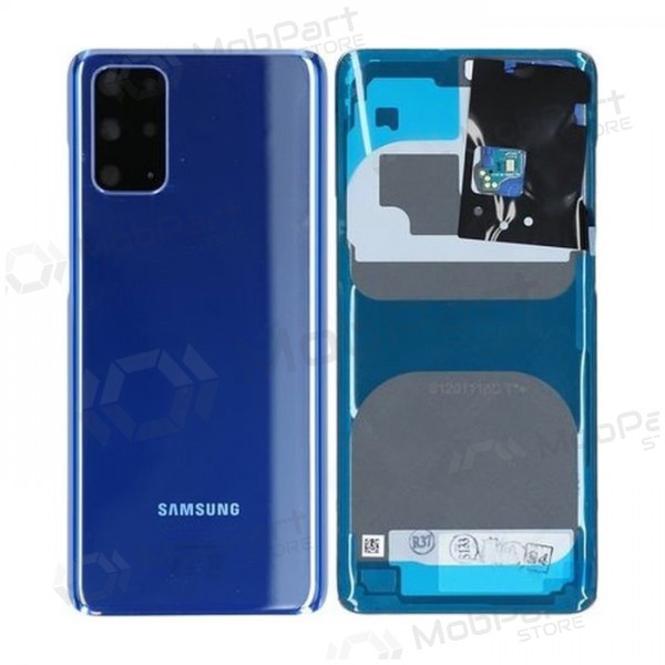 Samsung G985 / G986 Galaxy S20 Plus achterkant (Aura Blue) (gebruikt grade C, origineel)