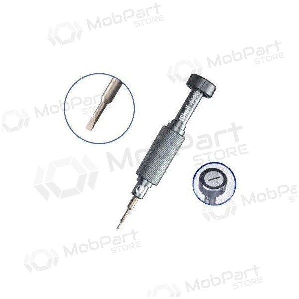 Platte schroevendraaier (-) 1.0mm Mechanic iShell Mortar Mini