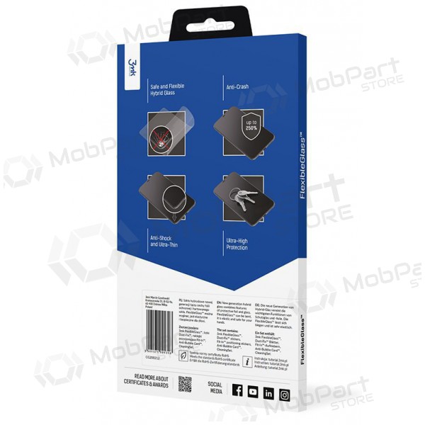 Samsung Galaxy Xcover7 Pro plastic screenprotector 