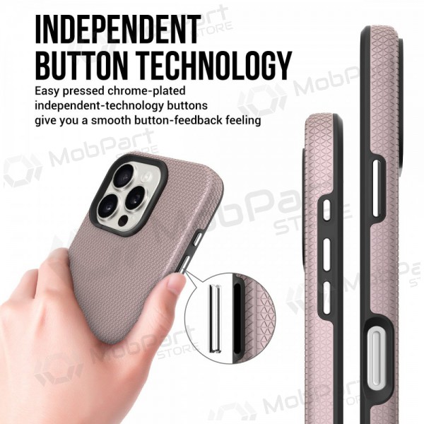 Apple iPhone 15 Pro Max hoesje „Perfectionists“ (rožinio aukso)