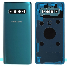 Samsung G975 Galaxy S10 Plus achterkant groen (Prism Green) (gebruikt grade A, origineel)