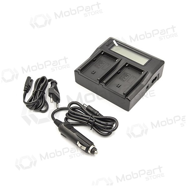 Lader SONY NP-F970, Dual