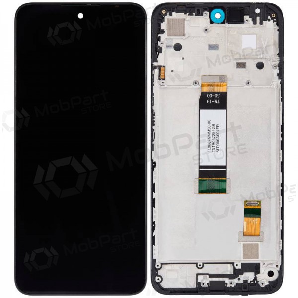 Xiaomi Redmi 12 4G / 12 5G / Poco M6 Pro 5 scherm (zwart) (met een frame) (Premium)