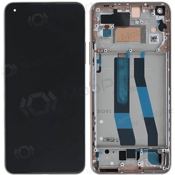 Xiaomi 11 Lite 5G NE scherm (roze) (met een frame) (origineel)