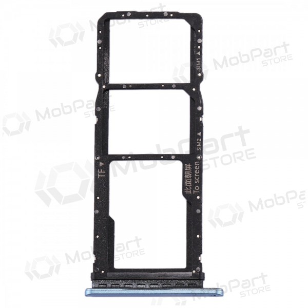 Huawei P40 Lite E SIM-kaarthouder blauw (Aurora)