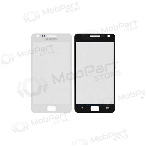 Samsung i9100 Galaxy S2 Scherm glas (wit)