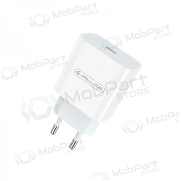 Lader Jellico AK180 20W USB-C + USB-C to Lightning cable 1.0m wit