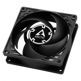 ARCTIC P8 PWM PST case fan, 4-pin, 80mm, zwart