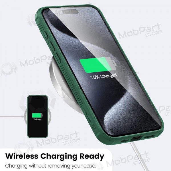 Apple iPhone 14 Pro hoesje „Nillkin CamShield Pro“ (groen)