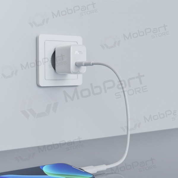 Lader buitinis Acefast A1 PD20W USB-C wit