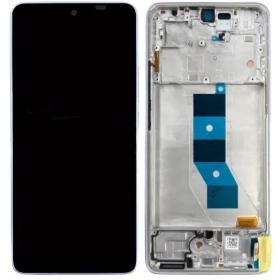 Xiaomi Poco M7 Pro 5G scherm (Purper) (met een frame) (origineel)