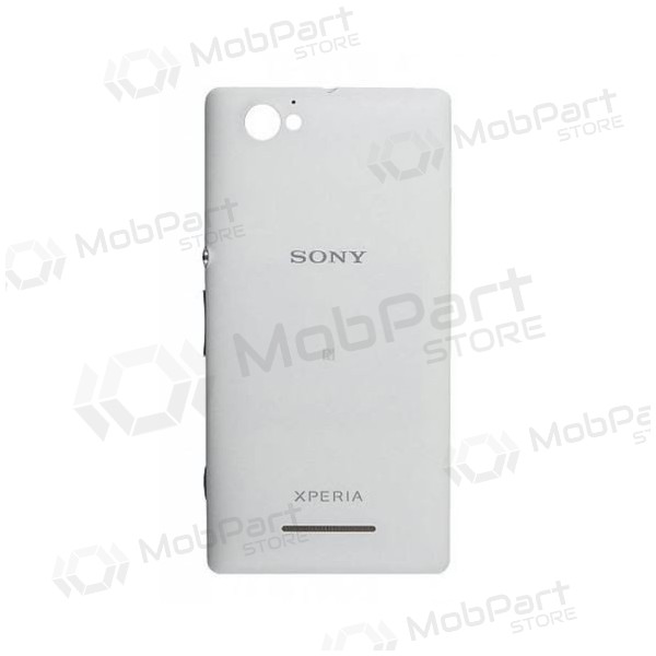 Sony Xperia M achterkant (wit) (gebruikt grade A, origineel)