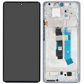 Xiaomi Redmi Note 14 Pro 4G scherm (Purper) (met een frame) (origineel)